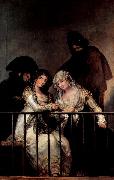 Francisco de Goya, Majas on a Balcony